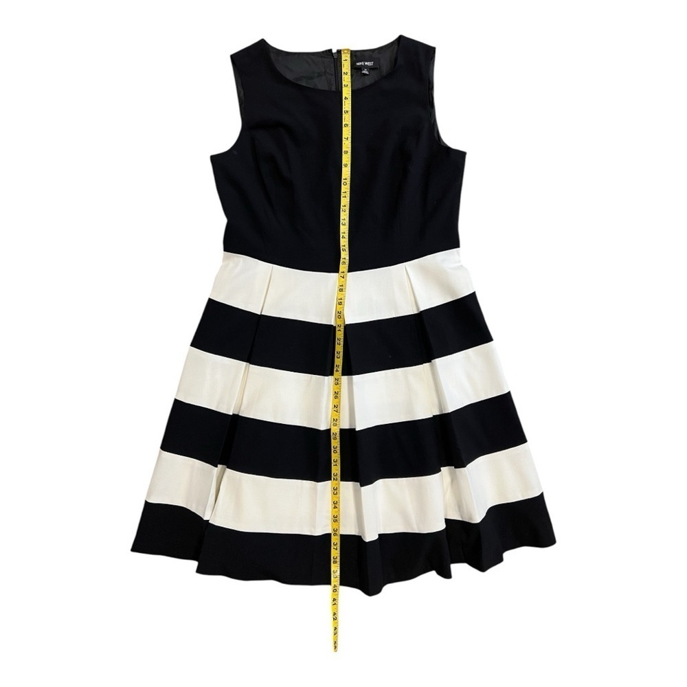Nine West Fit & Flare  Midi Cocktail Dress Size 14 NWOT Women - Picture 10 of 12